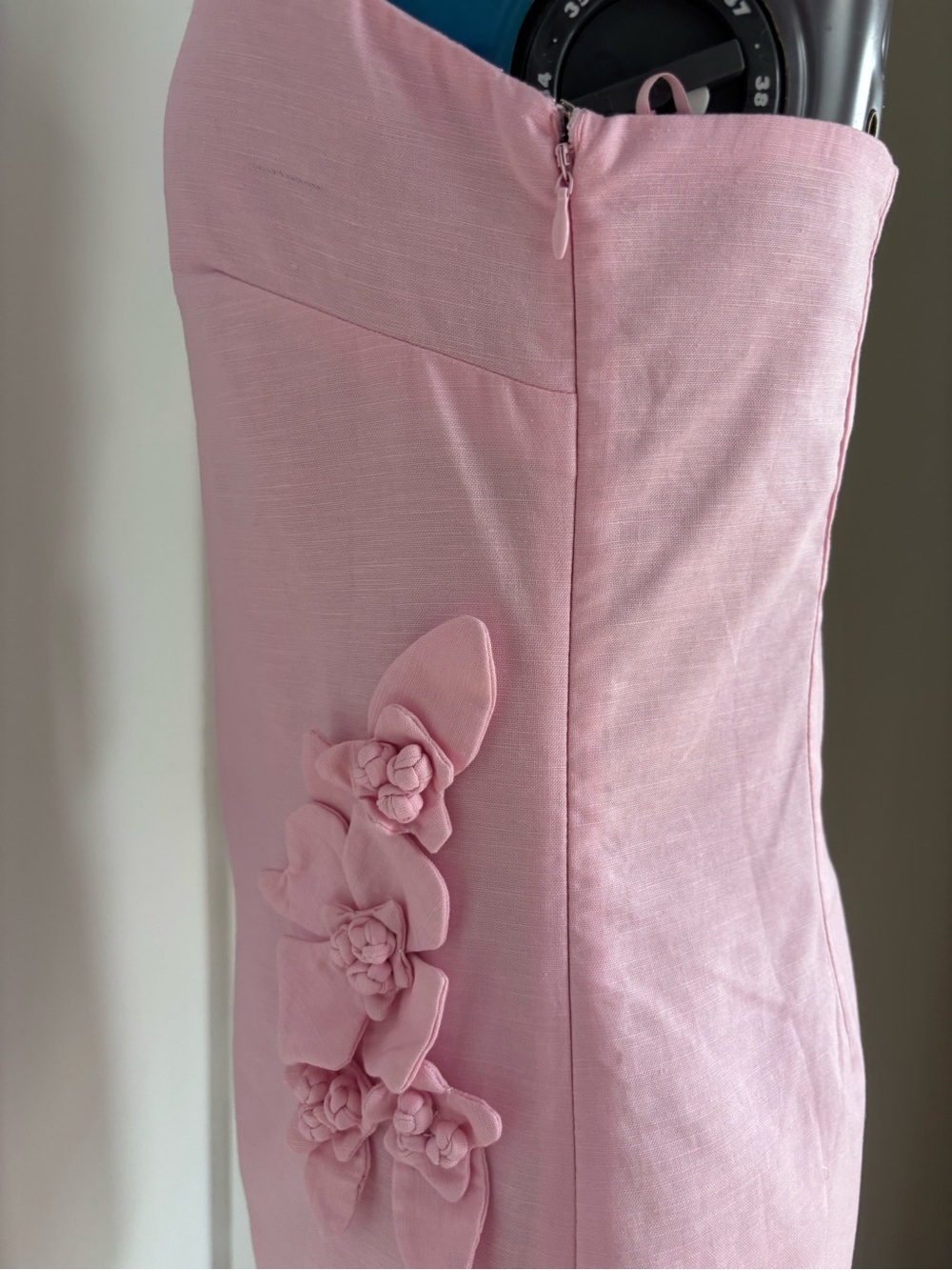 Hyacinth House Rosey Floral Linen Mini Dress S Homecoming NWT - Picture 7 of 16